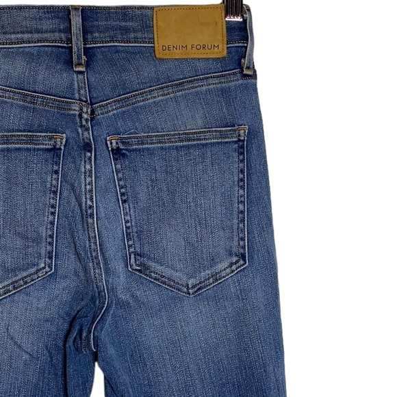 Denim Forum Aritzia The Lola High Rise Skinny Leg Jeans Denim Blue 25 - Picture 11 of 16